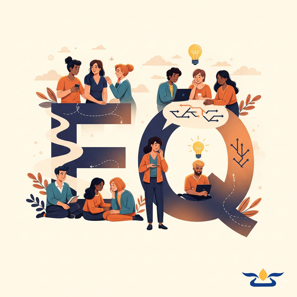 «آیا هوش هیجانی (EQ) به تنهایی کافی است؟ راهنمای کاربردی برای موفقیت در زندگی و کسب‌وکار»